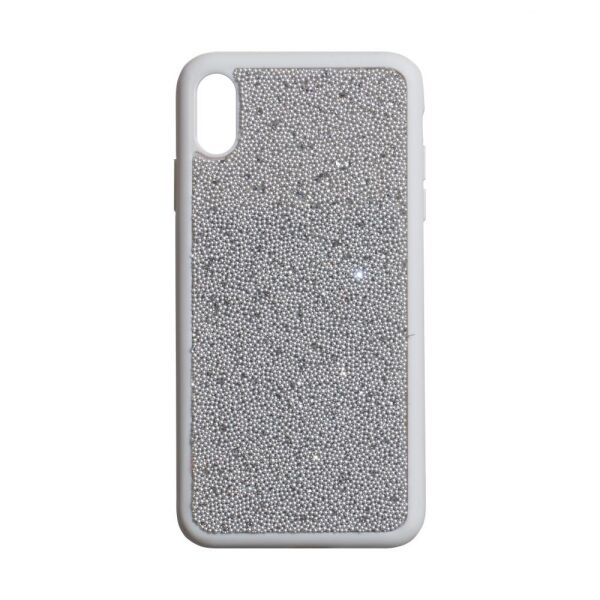 

Чехол- накладка Bling World Beads для Apple Iphone Xs Max Steel