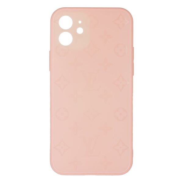 

Чехол-накладка TPU Glass LV для Apple iPhone 12 Пудровый