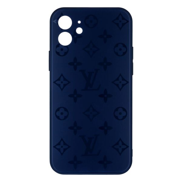 

Чехол-накладка TPU Glass LV для Apple iPhone 12 Blue