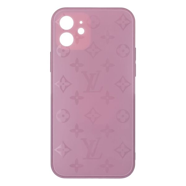 

Чехол-накладка TPU Glass LV для Apple iPhone 12 Сиреневый