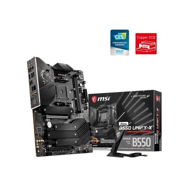

Материнская плата MSI MEG B550 UNIFY-X Socket AM4