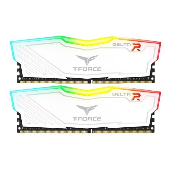 

Модуль памяти DDR4 2x8GB/3600 Team T-Force Delta White RGB (TF4D416G3600HC18JDC01)
