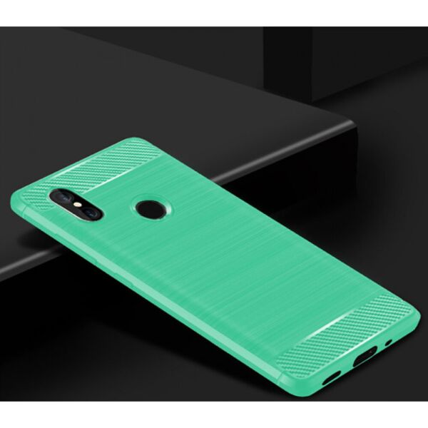 

Чехол накладка Polished Carbon для Xiaomi mi mix 2s Green