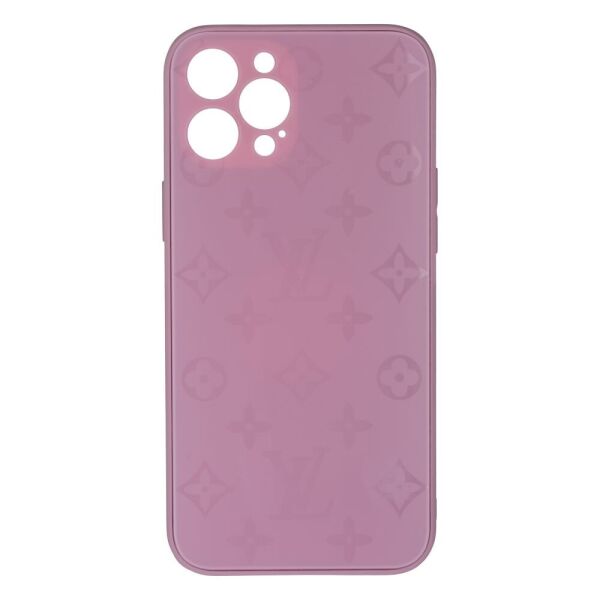 

Чехол-накладка TPU Glass LV для Apple Iphone 12 Pro Max Сиреневый