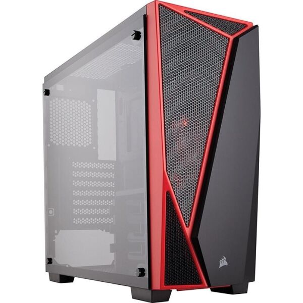 

Корпус Corsair Carbide SPEC-04 Tempered Glass Black/Red (CC-9011117-WW) без БП