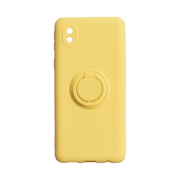 

Чехол-накладка Totu Ring Color для Samsung Galaxy A01 Core Жёлтый