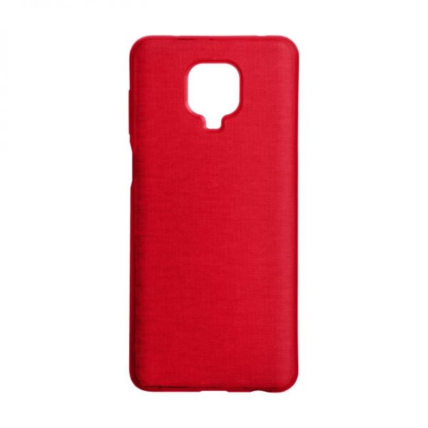 

Чехол-накладка Jeans для Xiaomi Redmi Note 9s / Pro Red