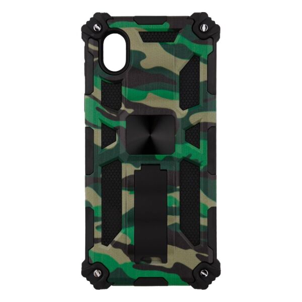 

Чехол-накладка Shockproof Camouflage для Samsung Galaxy A01 Core 4, Зелёный