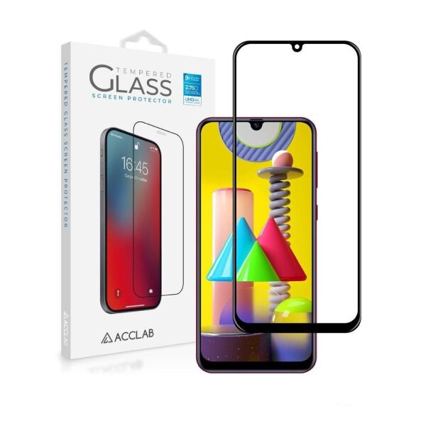 

Защитное стекло ACCLAB Full Glue для Samsung Galaxy M31 SM-M315 Black (1283126508653)