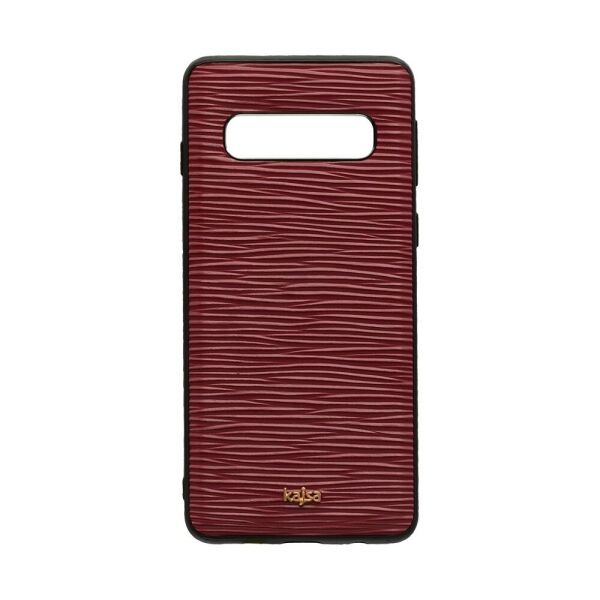 

Чехол-накладка Kajsa Wave для Samsung Galaxy S10 Red