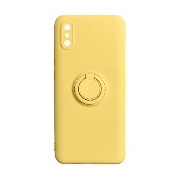 

Чехол-накладка Totu Ring Color для Xiaomi Redmi 9A Жёлтый