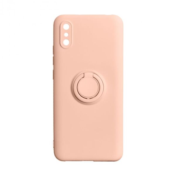 

Чехол-накладка Totu Ring Color для Xiaomi Redmi 9A Персиковый