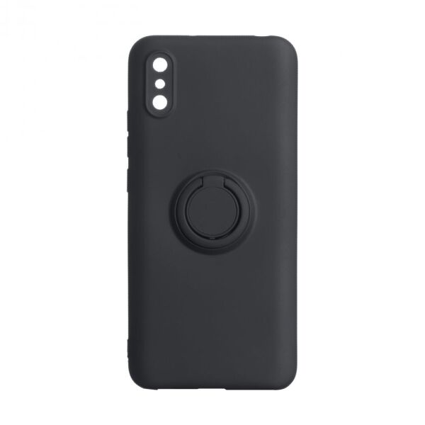 

Чехол-накладка Totu Ring Color для Xiaomi Redmi 9A Чёрный