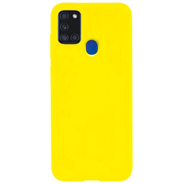 

Чехол-накладка Original Silicon Case для Samsung Galaxy A217 (A21s) Yellow