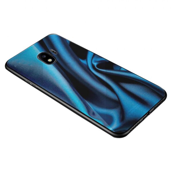 

Чехол накладка INCORE Blue Light Glass для SAMSUNG Galaxy J400 J4 2018 Blue Silk