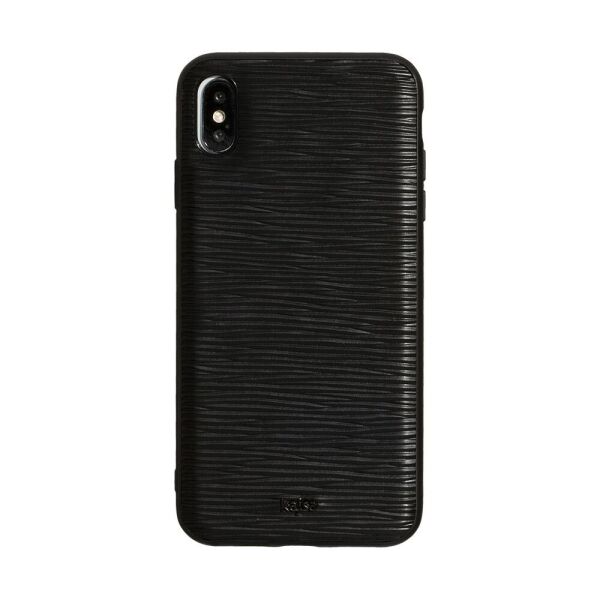 

Чехол-накладка Kajsa Wave для Apple Iphone Xs Max, Black Чёрный