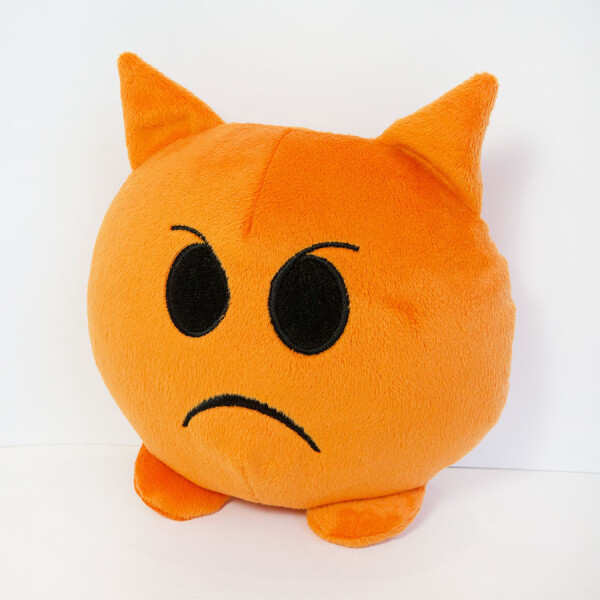 

Мягкая игрушка Kronos Toys emoji Злюка 18см (zol_617)