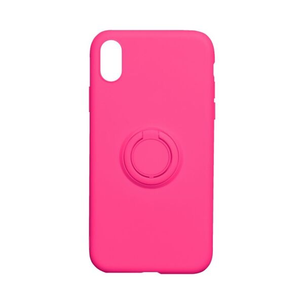 

Чехол-накладка Totu Ring Color для Apple iPhone XS Max Pink