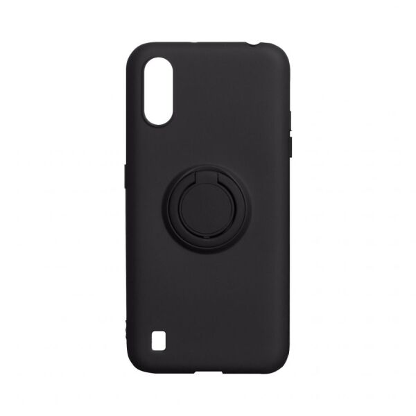 

Чехол-накладка Totu Ring Color для Samsung Galaxy A01 Чёрный
