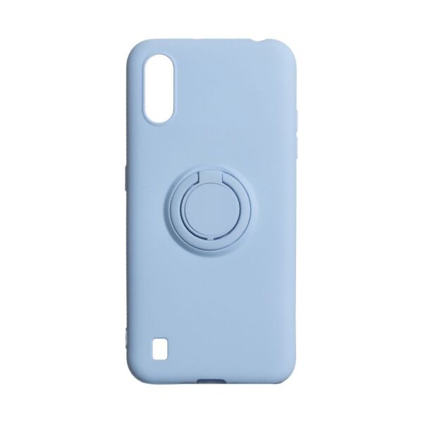 

Чехол-накладка Totu Ring Color для Samsung Galaxy A01 Blue