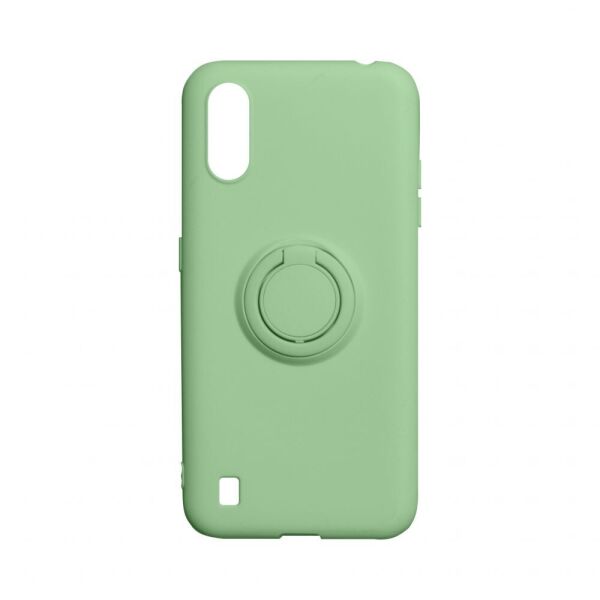 

Чехол-накладка Totu Ring Color для Samsung Galaxy A01 Зелёный