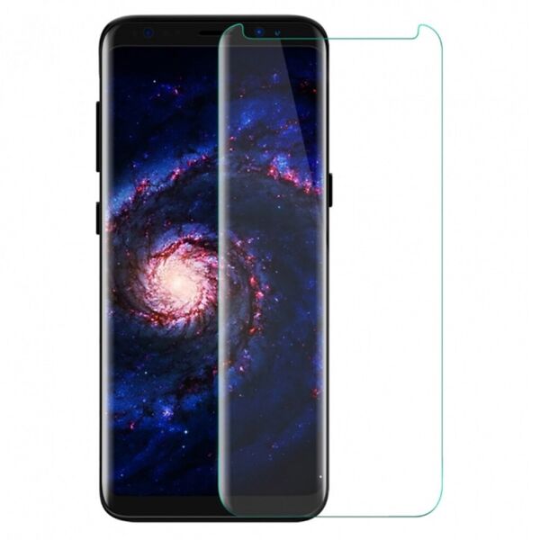 

Защитное стекло 3D Tempered Glass UV для Samsung Galaxy S9 Plus с клеем и лампой, Transparent
