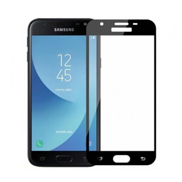 Акция на Защитное стекло 2.5D Full Screen Tempered Glass для Samsung Galaxy J3 2018 Black от Allo UA