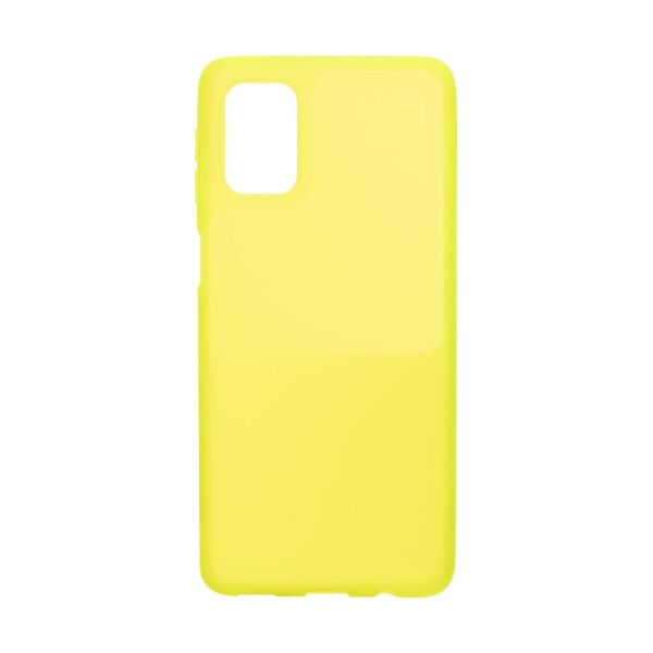 

Чехол-накладка Bright Silicone для Samsung Galaxy A31 Салатовый