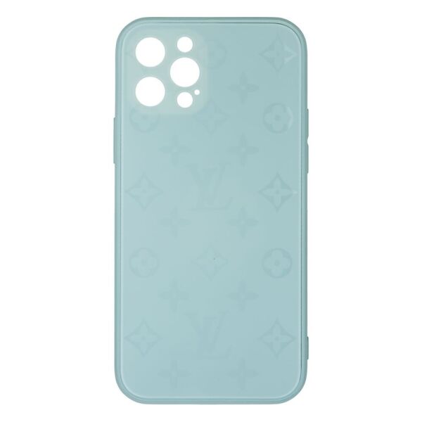 

Чехол-накладка TPU Glass LV для Apple iPhone 12 Pro Мятный