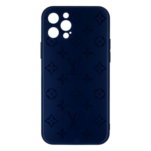 

Чехол-накладка TPU Glass LV для Apple iPhone 12 Pro Blue