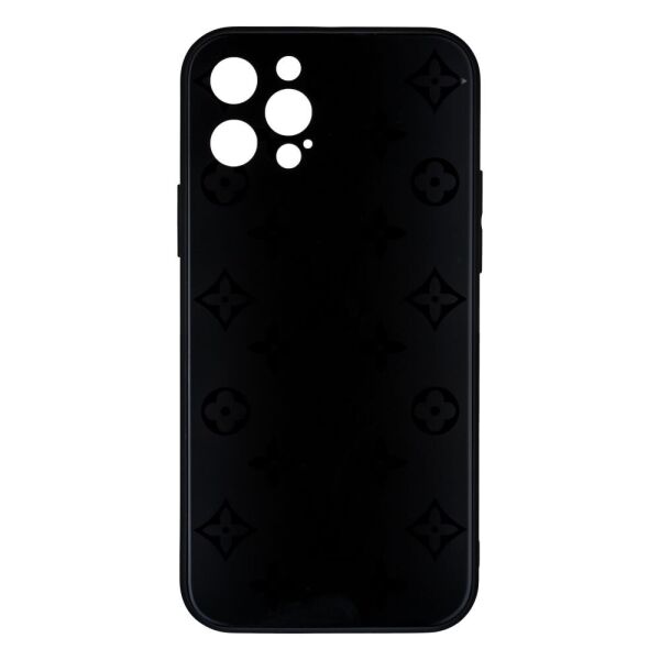 

Чехол-накладка TPU Glass LV для Apple iPhone 12 Pro Чёрный