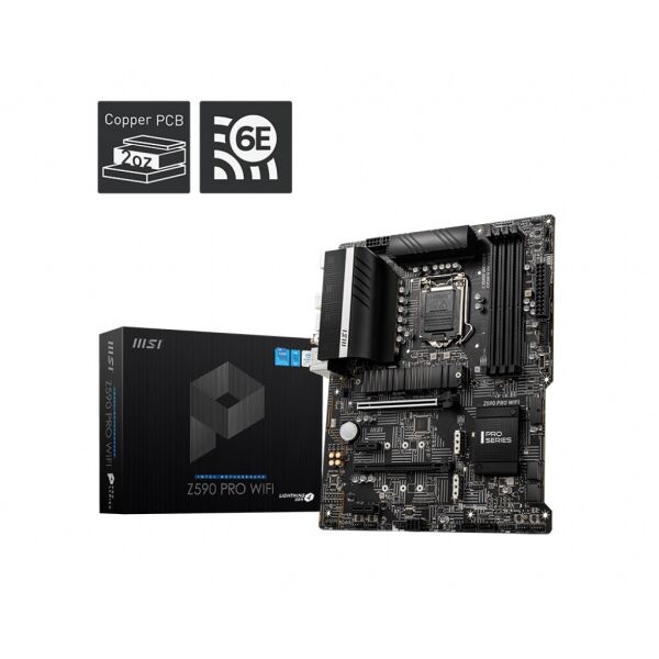 

Материнская плата MSI Z590 Pro WiFi Socket 1200