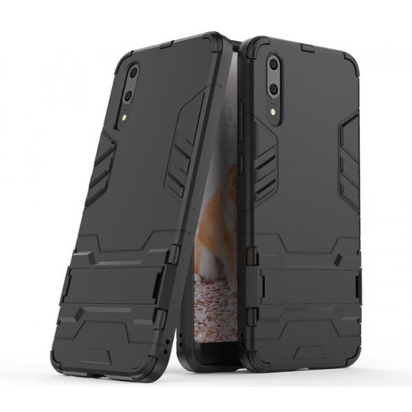 

Чехол накладка Iron Man для Huawei P20 Black