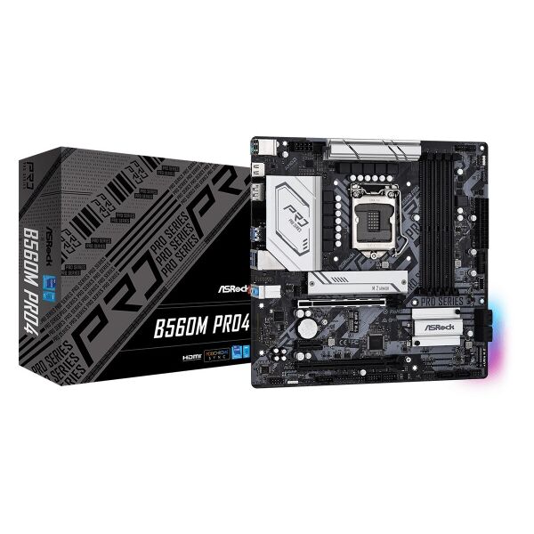 

Материнская плата ASRock B560M Pro4 Socket 1200
