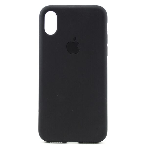 

Чехол-накладка New Silicone Case для Apple iPhone X / XS Black