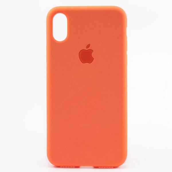 

Чехол-накладка New Silicone Case для Apple iPhone X / XS Orange