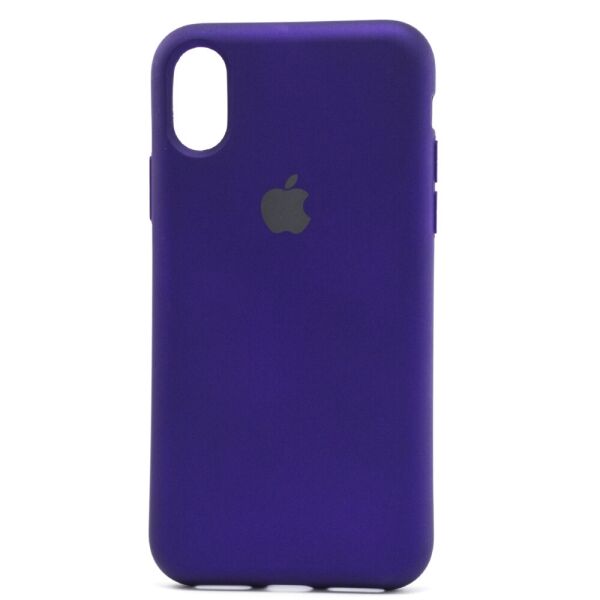 

Чехол-накладка New Silicone Case для Apple iPhone X / XS Purple