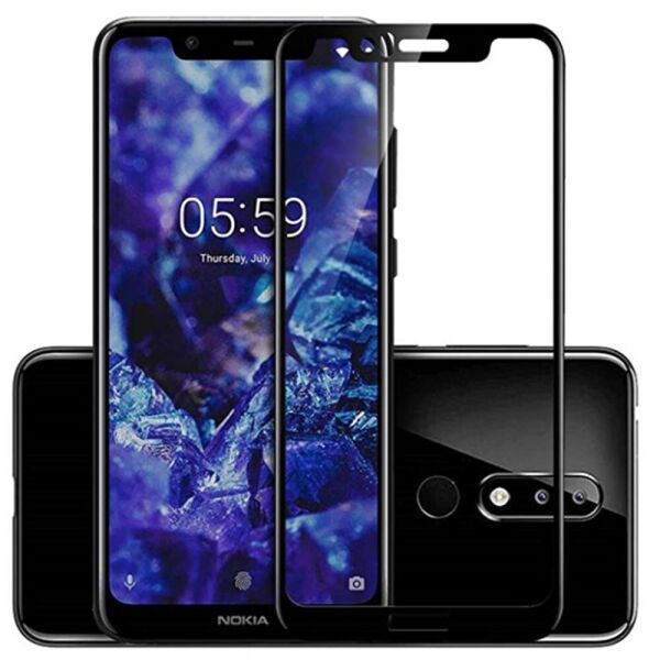 

Защитное стекло Full Screen Tempered Glass для Nokia 5.1 Plus, Black