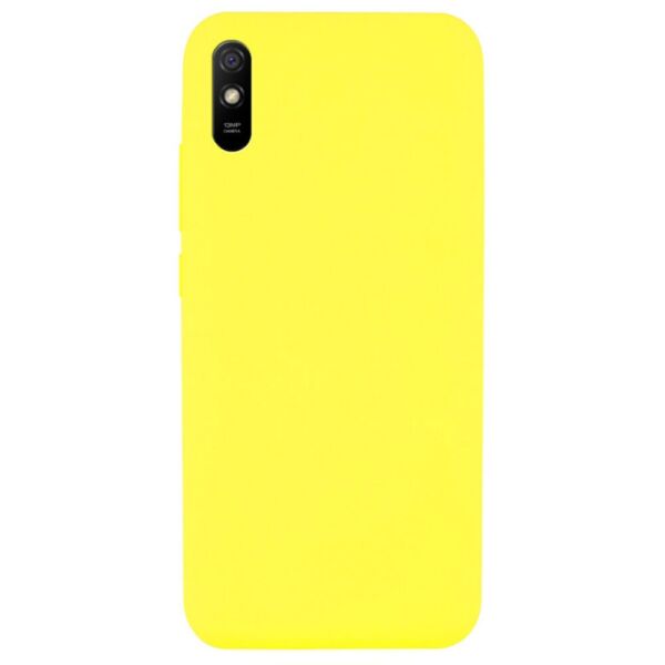 

Чехол-накладка Original Silicon Case для Xiaomi Redmi 9A Yellow