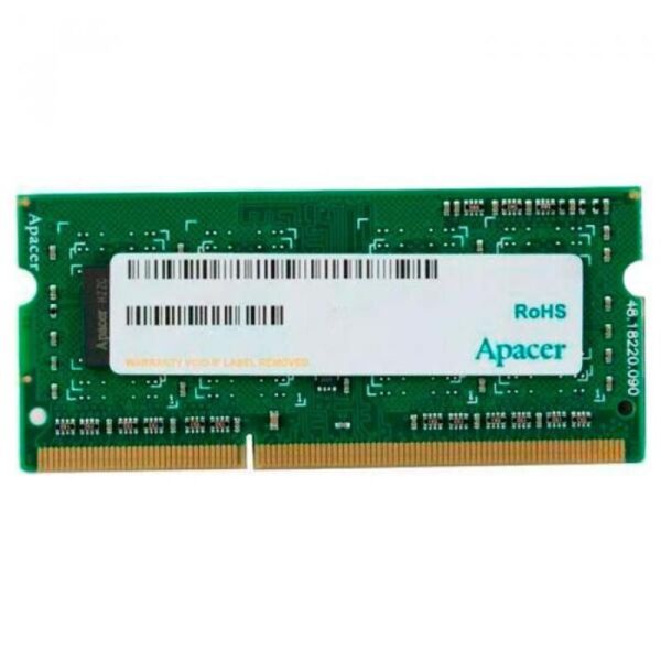 

Модуль памяти SO-DIMM 8GB/1600 1.35V DDR3 Apacer (DV.08G2K.KAM)