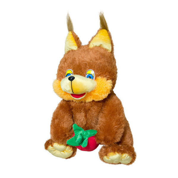 

Мягкая игрушка Kronos Toys Белка с клубникой (zol_413)