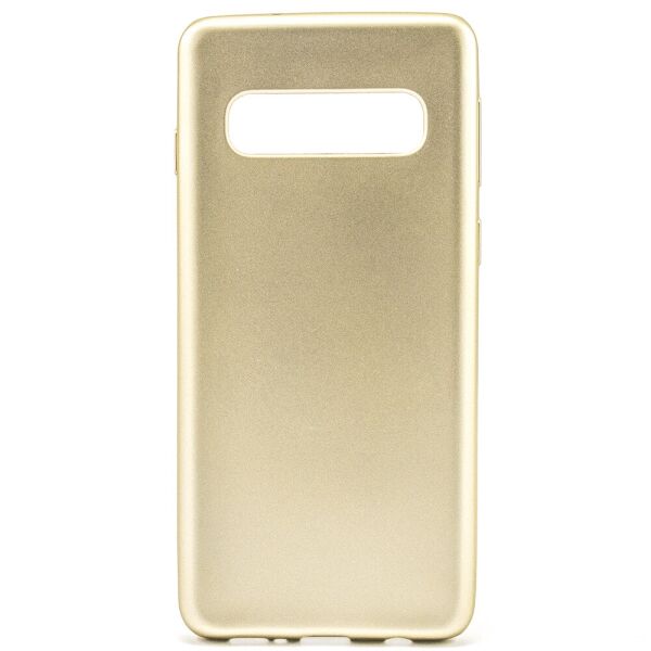 

Силиконовый матовый чехол накладка ROCK для Samsung Galaxy S10 Plus Gold