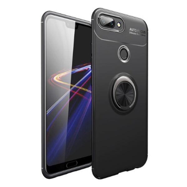 

Чехол Auto Focus C-KU 360 Rotating Ring для Xiaomi Mi 8 Lite Black