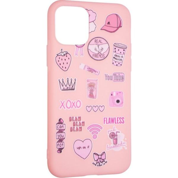 

Чехол-накладка TPU Print для Samsung Galaxy S20 FE Pink