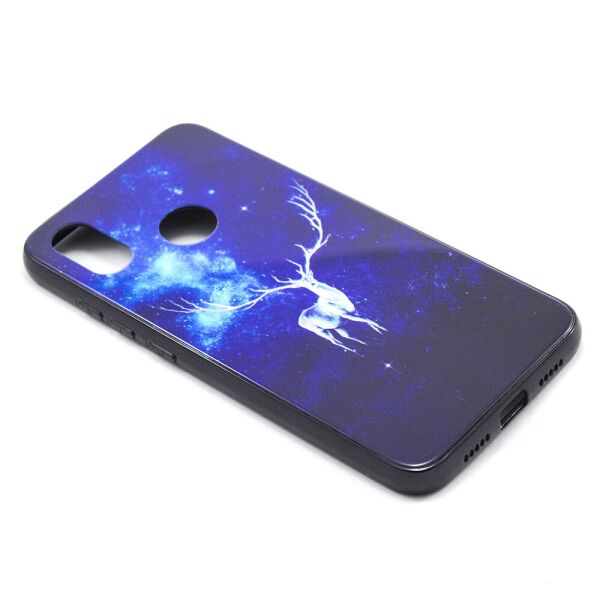 

Чехол Luxury Tempered Glass для Xiaomi Mi 8 Starry sky deer