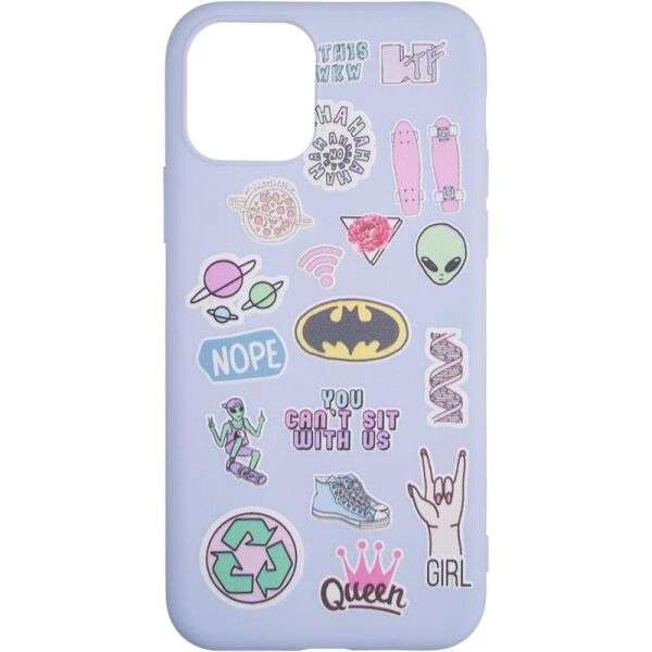

Чехол-накладка TPU Print для Samsung Galaxy A21s Purple