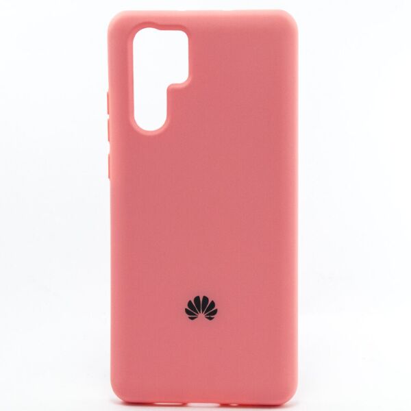 

Чехол-накладка New Silicone Case для Huawei P30 Pro Pink