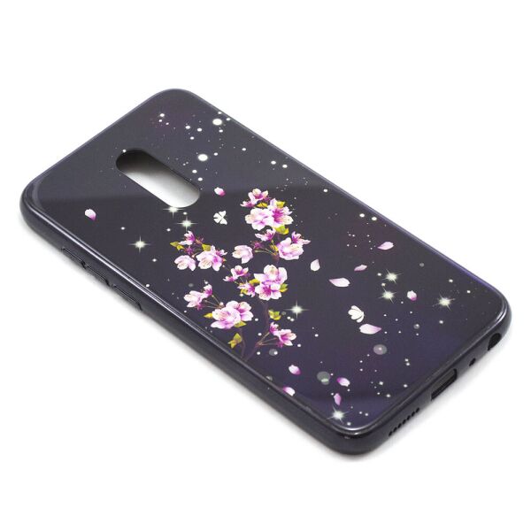 

Чехол Luxury Tempered Glass для Meizu 16th Plus Spring peach