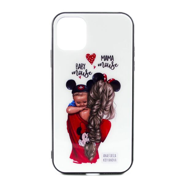 

Чехол-накладка Glass Case Girls для Apple iPhone 11 Pro 8