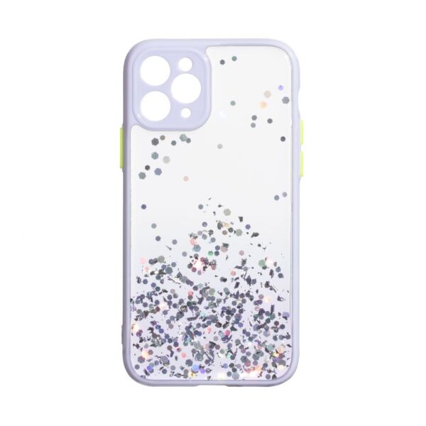 

Чехол-накладка Epik Frame with Sequins для Iphone 11 Pro Max Сиреневый